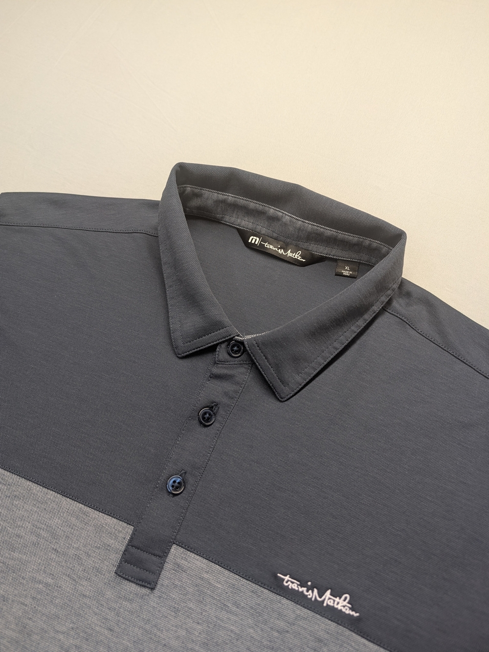 Travis Mathew Prestige Performance Golf Polo Shirt Men's Size XL Spooky Season